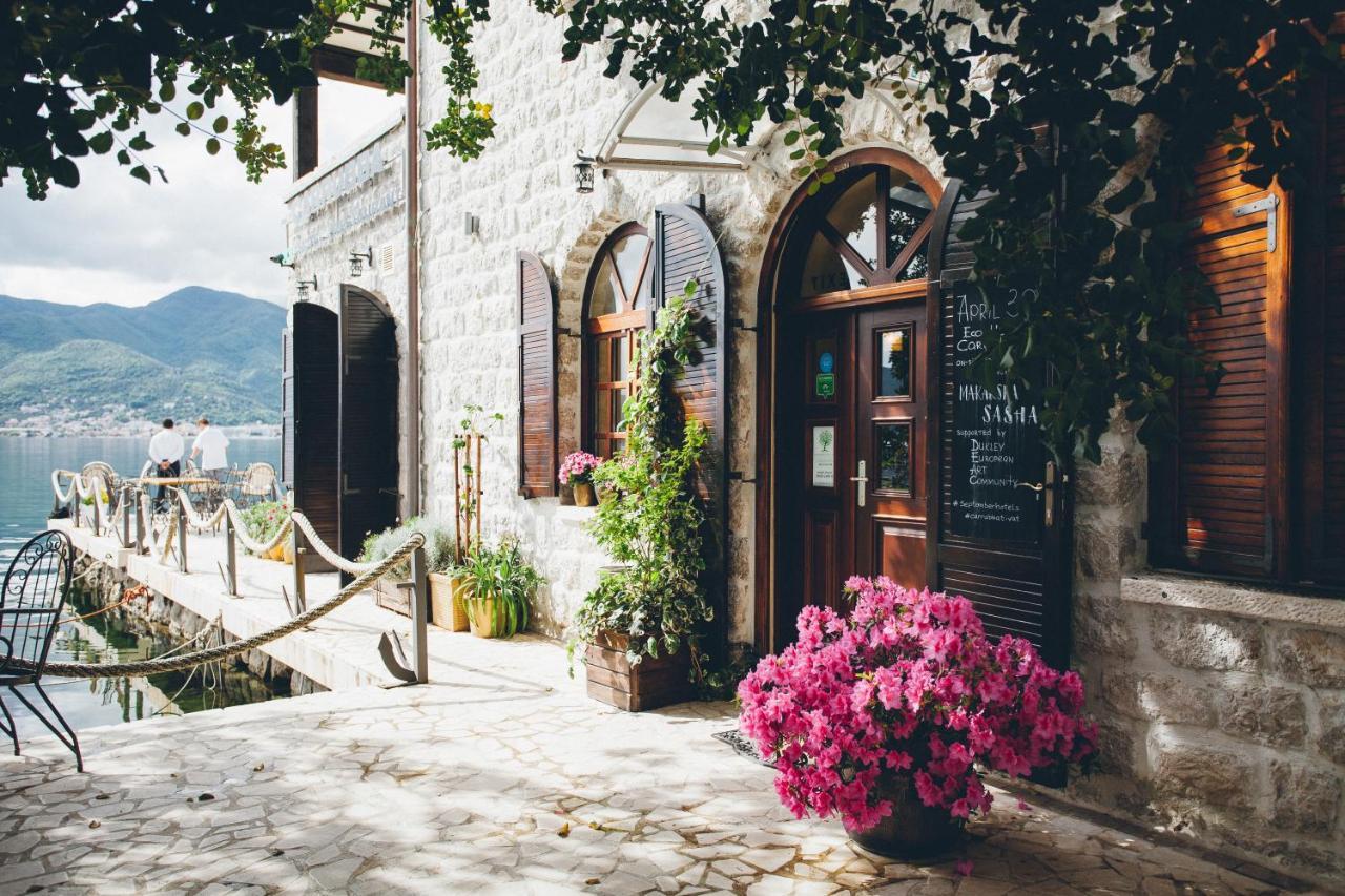 Eco Hotel Carrubba Donja Lastva Exterior foto